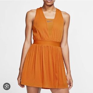 Maria Sharapova X Nike Orange Tennis Dress, SZ M